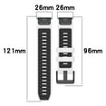 thumbnail image 5 of XiHAMA Compatible with Quatix8 47MM/Tactix8/Fenix 7/Fenix 7 Pro Watch Band, 20mm 22mm 26mm Quickfit Silicone Watch Band Replacement for Garmin instinct E/Garmin Forerunner 965 etc, 5 of 7