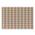 thumbnail image 1 of Ethnic Cutting Board, Mandala Inspired Floral Composition with Pale Colored Backdrop, Decorative Tempered Glass Cutting and Serving Board, Small Size, Ruby Beige Dark Coral, by Ambesonne, 1 of 1