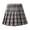 Coffee, variant on Girl Uniform Skirt Pull on Stretchy Cozy Preppy Tennis Outfits Fashion Fall Winter Outfit for Celebration 12-13 Y