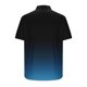 thumbnail image 5 of Blusa y camisa de manga corta con cuello vuelto para hombre, blusa informal de moda con cuello vuelto, blusa estampada de manga corta con botones, blusa de poliéster para hombre, 5 of 6