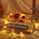 thumbnail image 4 of Guirnaldas De Calabaza De Otoño, Cartel De Bienvenida De Otoño, Colgador De Puerta Con Girasoles Y Luces Led Cálidas Para Decoración De Cosecha De Acción De Gracias De Halloween sonducket HA037432-00, 4 of 6