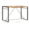 thumbnail image 2 of vidaXL Bar Table Kitchen Dining Room Pub Table Bistro Table Solid Wood Mango, 2 of 8