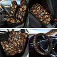 thumbnail image 2 of LedBack Wolf Printed Auto Seat Protectors for Men Breatahble Car Seat Cover Full Set with Steering Wheel Covers Auto Rear View Mirror Protector Armrest Pads Covers Car Accessories, 15 Pack, 2 of 3