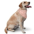 thumbnail image 2 of Bingfone Rose Gold Glitter-Washable Dog Scarf Triangle Adjustable Puppy Bandana Bib Handkerchief For Medium Large Dog Cat, 2 of 9