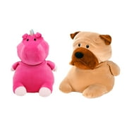 Spark. Create. Imagine. Plush Animals, Pink Unicorn or Brown Dog, Available Style May Vary