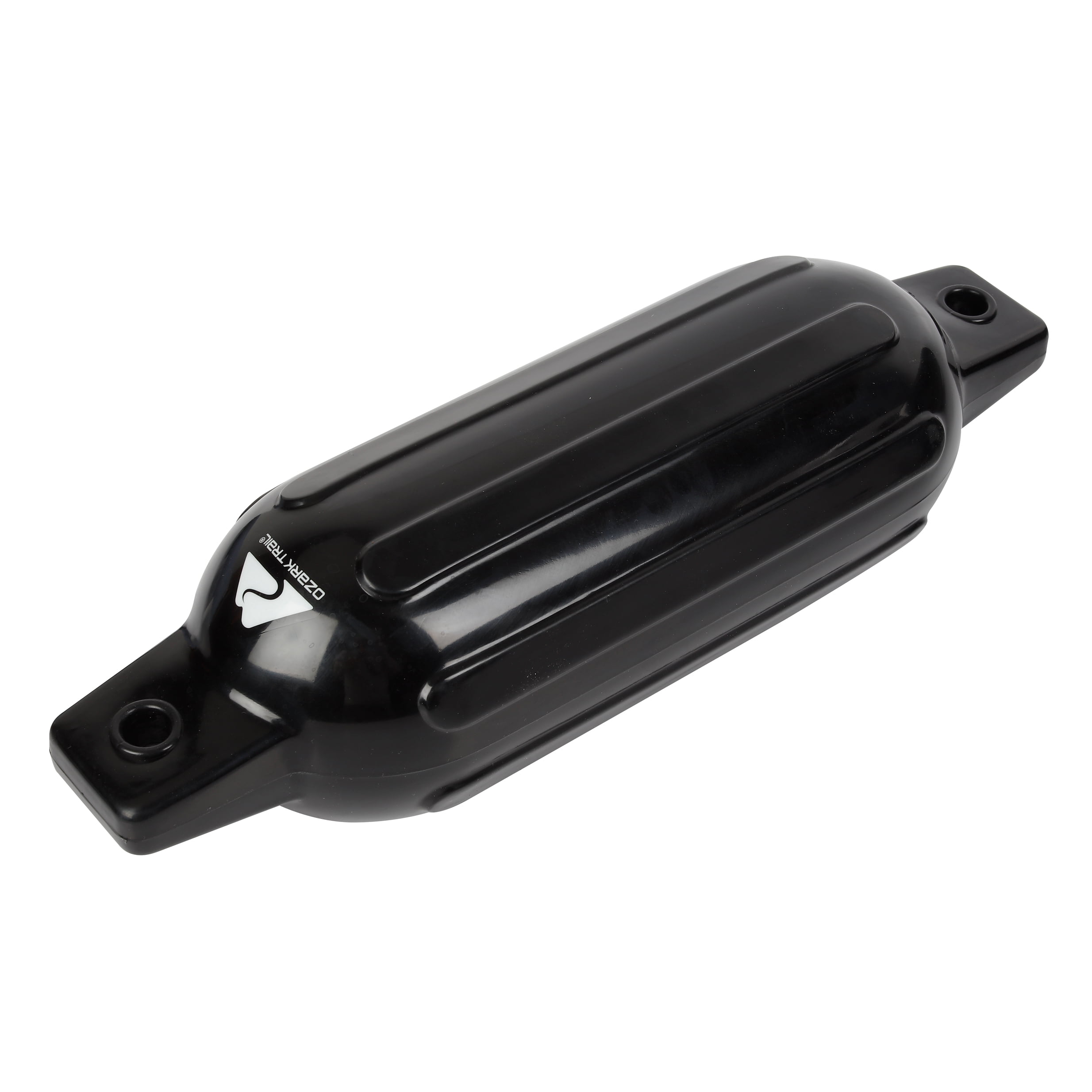 (2 pack) Ozark Trail 4.5" x 16" Inflatable Boat Bumper Marine Boat Fender, Black