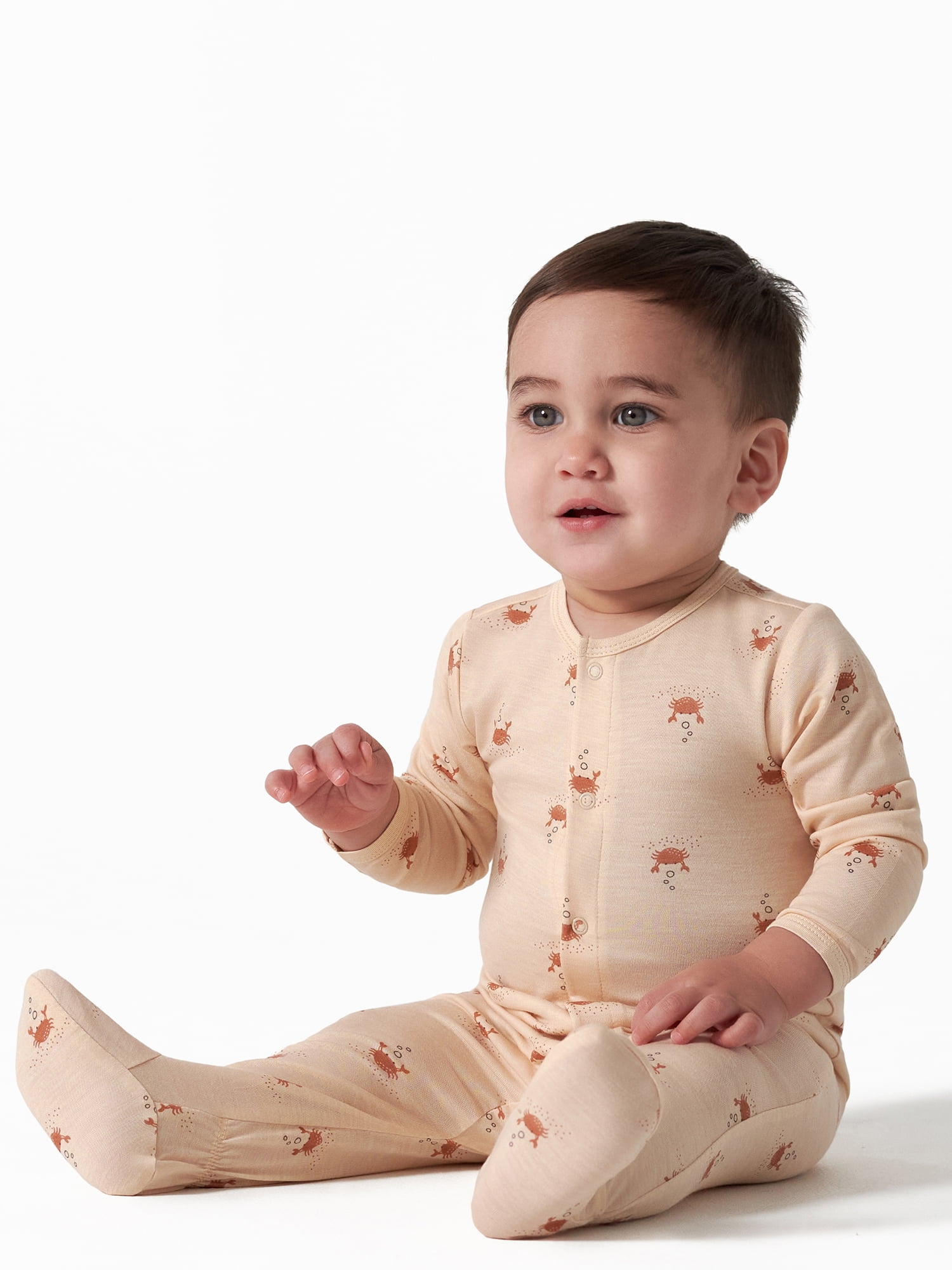 Modern Moments by Gerber Super Soft Baby Unisex Sleep 'n Play Footed