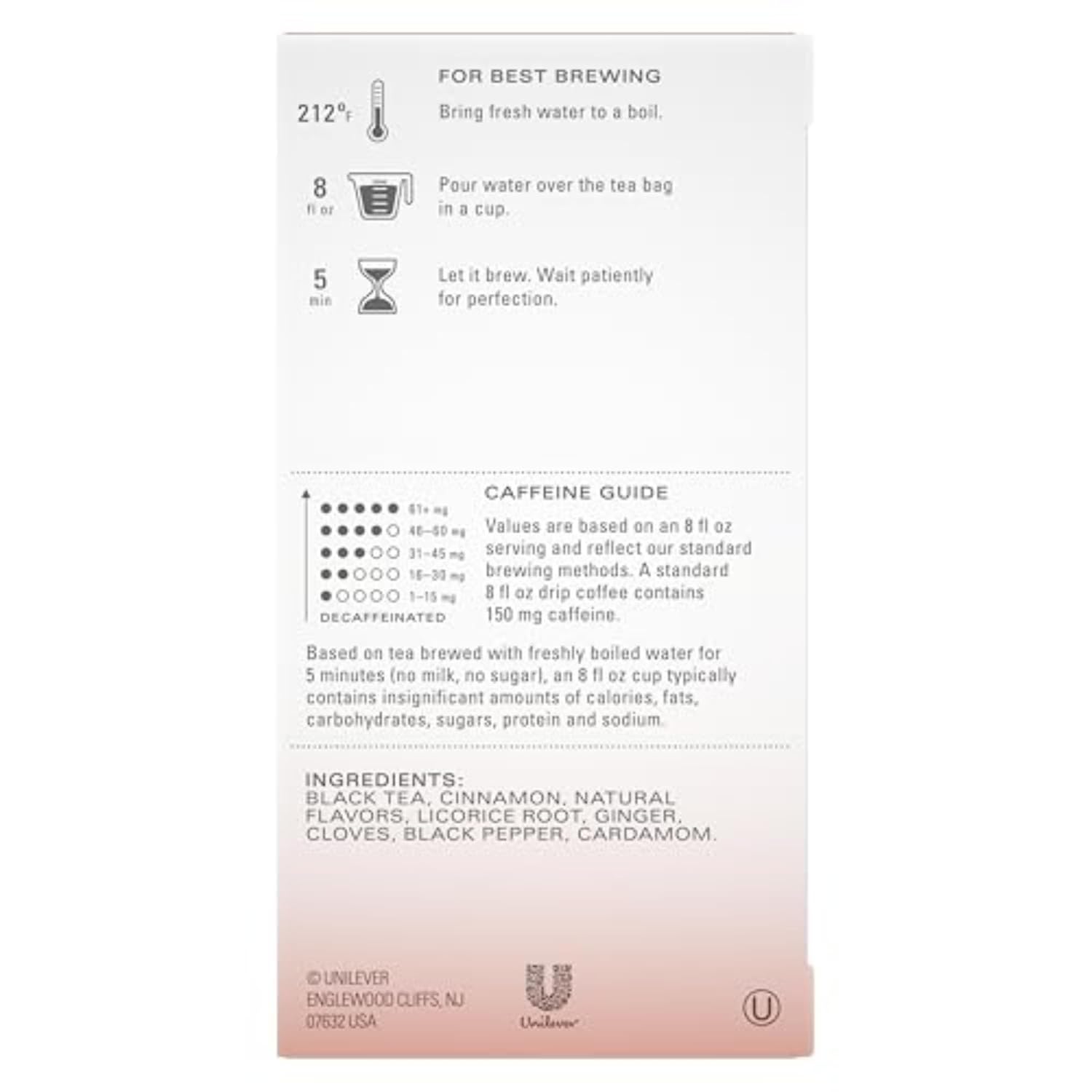 TAZO Pumpkin Spice Chai Black Tea Bags, Moderate Caffeinated Tea, 120 Total Tea Bags (20ct - Pack of 6)