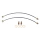 thumbnail image 1 of Kit de mangueras de freno Kit de línea de manguera de freno de acero inoxidable trenzado de 18 pulga Abanopi Kit de mangueras de freno, 1 of 6