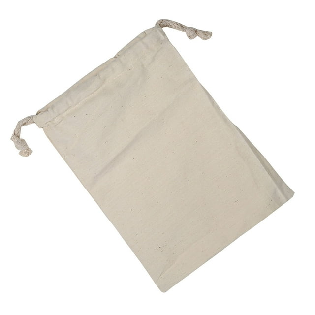 Bolsa De Lavandería De Algodón De Gran Capacidad Con Cierre De Cordón, Protección Contra Olores Para Uso Doméstico, Respetuosa Con El Medio Ambiente