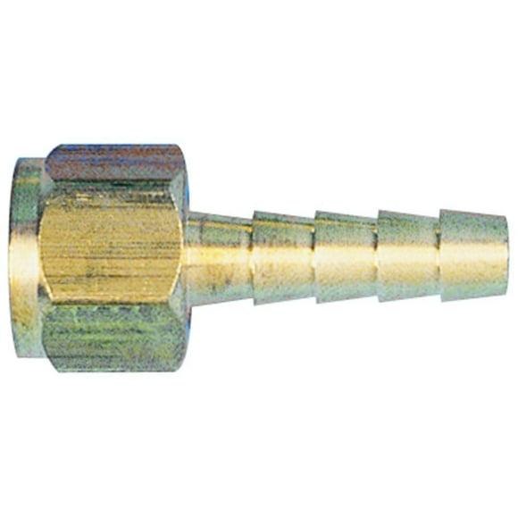 Conector giratorio hembra Tru-Flate 21-323 para manguera de latón de 1/4 pulgadas