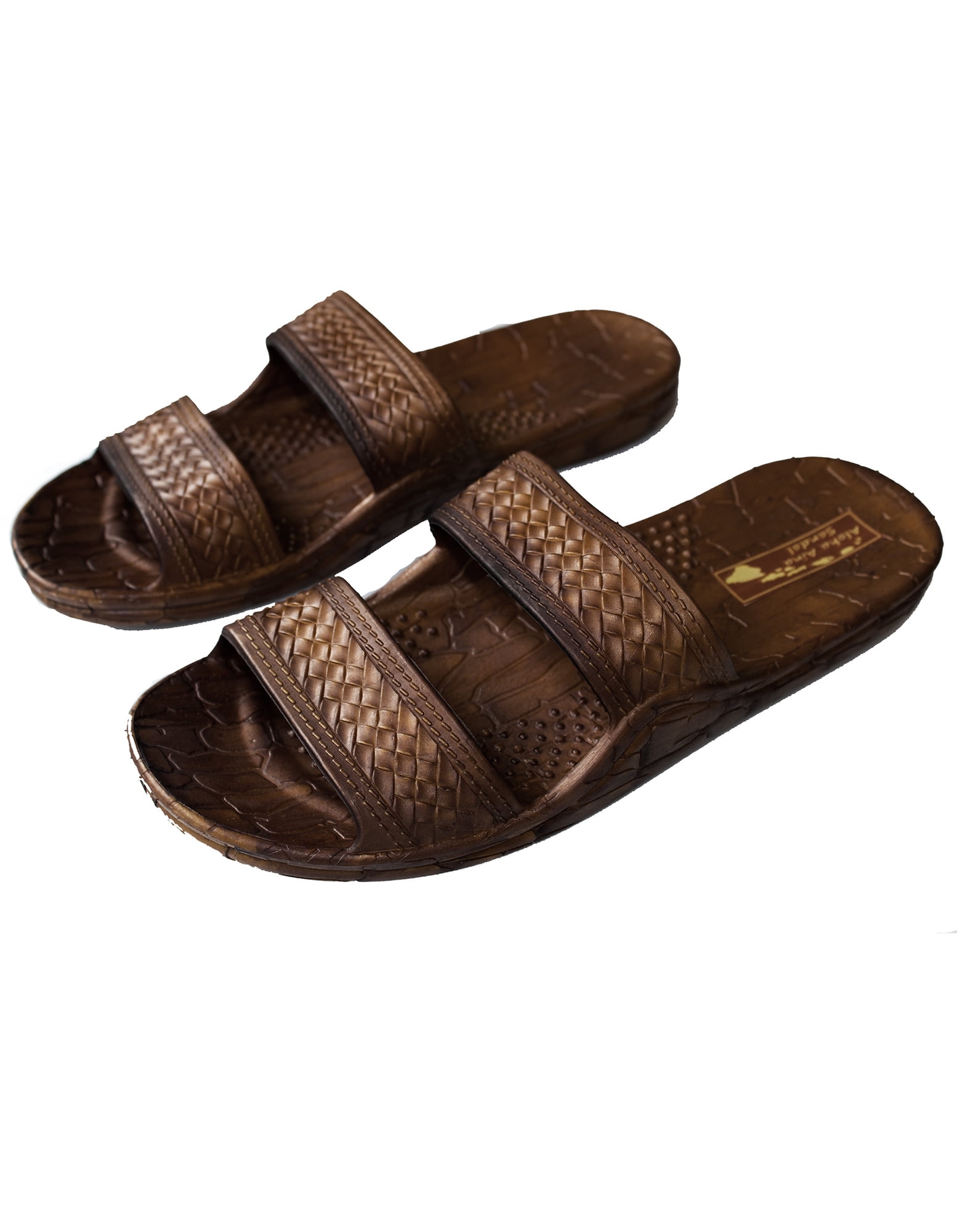 jslips hawaiian jesus sandalsjandals in 4 cool colors unisex 12 little  kid coconut  Walmartcom