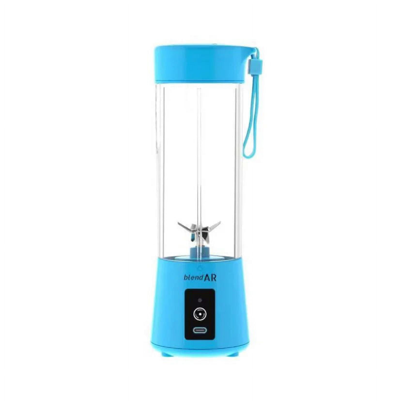 BlendAR Portable Blender, Battery Powered, 14 oz (Pink, Red, Blue & Black)