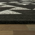 thumbnail image 3 of Carson Carrington  Islingby Modern Geometric Area Rug Black 5' 3" x 7' 5' x 8' Silver, Cream, Off-White, 3 of 5
