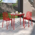 thumbnail image 2 of LeisureMod Modern Devon Silla de aluminio, juego de 2 LeisureMod DC23R2, 2 of 2