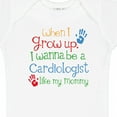 thumbnail image 4 of Inktastic Cardiologist Like Mommy Boys or Girls Baby Bodysuit, 4 of 5