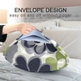 thumbnail image 4 of Yayeee Pillowcase Standard Size Set of 2 Satin Wrinkle Resistant Pillow Case, Retro Floral Pattern, 4 of 8