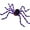 Type A, variant on Happydeer Halloween Giant Light Up Spider Scary Realistic Hairy LED Spider with Bendable Legs for Indoor Outdoor Halloween Yard Home House Decor (S, Type A)