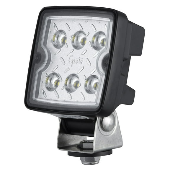 Grote 63991-5 Trilliant Cube LED Work Light with Wide Flood, Hard Shell Super Seal with Pigtail - 12-24V