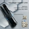 thumbnail image 6 of YIZHAN Digital Microscope Camera 13MP 1080P HDMI VGA Industrial Microscope with 150X Zoom C-Mount Lens Foldable Stand LED Ring Light for Electronics Inspection Repair Watch Coin Microscope, 6 of 9