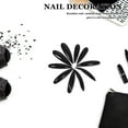 thumbnail image 3 of BESTYASH 5Pcs Nails Black Artificial Fake Nails Supply, 3 of 8