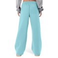 thumbnail image 4 of Wide Leg Sweatpants Women Low Waisted Drawstring Pants Love Heart Graphic Baggy Pants With Pockets Workout Trousers, 4 of 6