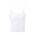 thumbnail image 3 of ZyeKqe Women Yoga Tank Tops with Built in Bra Workout Tops Athletic Yoga Camisole Shirts Longline Sports Bra Tanks, 3 of 4