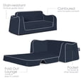 thumbnail image 3 of P'kolino Little Reader Toddler Sofa, Navy, 3 of 5