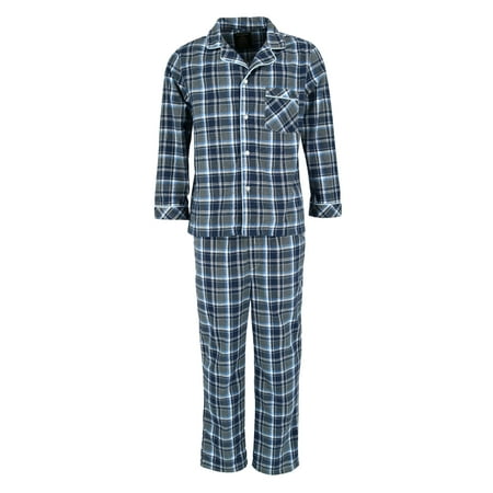 Ten West Apparel Flannel Long Sleeve Pajama Set (Men's) | Walmart Canada