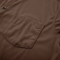 thumbnail image 5 of Jalioing Mens Corduroy Jacket Vintage Casual Long Sleeve Collared Button Down Jacket Business Fashion Solid Outerwear, 5 of 8