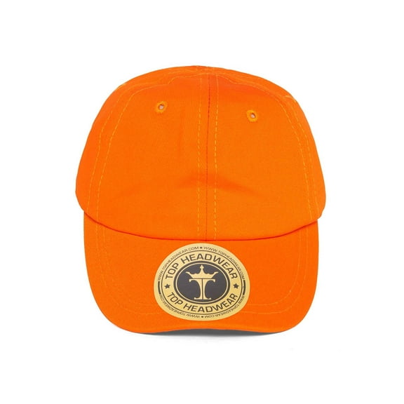 Top Headwear Infant Cargo Baseball Hat, Orange