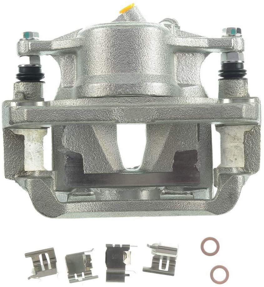 A-Premium Disc Brake Caliper Assembly with Bracket Compatible with Toyota Sienna 2001-2003 Front Left Driver Side