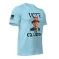 thumbnail image 3 of VOTE FOR GRANDPA TRUMP 2024 Unisex t-shirt (Ocean Blue, XL), 3 of 4