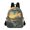 Prehistoric Jungle Dinosaurs Volcano, variant on JIALIOU Mini Backpack Purse for Women Quilted Casual Daypack Small Travel Shoulder Bag, Colorful Turtle