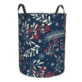 thumbnail image 2 of Xecao Merry Christmas Print Laundry Hamper Basket,designed for Blanket Storage and Nursery Clothes in the Bedroom, 2 of 8