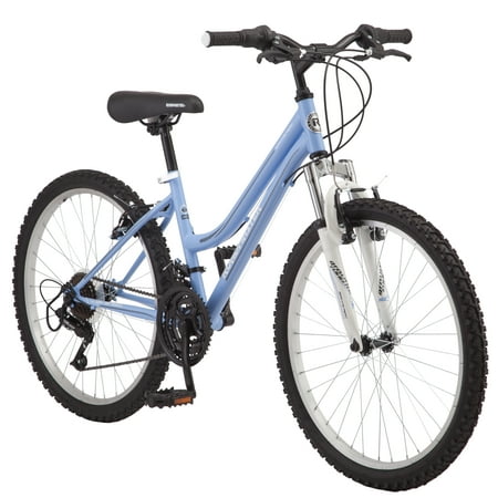 Roadmaster Granite Peak Girls Mountain Bike, 24-inch wheels, Light (Best Sub 500 Mountain Bike)