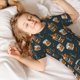 thumbnail image 5 of Balery Cigar Conjunto de Pijama Infantil de Manga Corta con Estampado – Ropa de Dormir de Algodón Suave-Small, 5 of 6