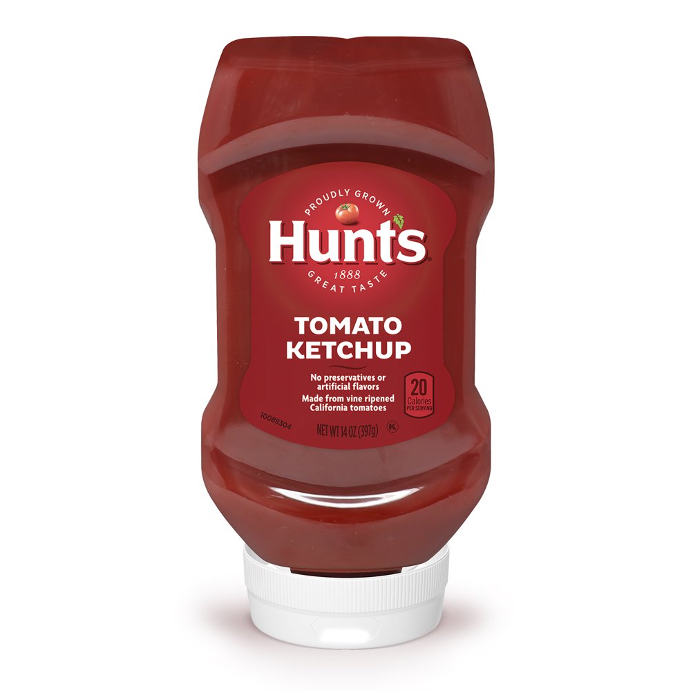 Hunt’s Tomato Ketchup, 14oz. Squeeze Bottle