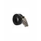 thumbnail image 1 of Cinturón de cuero con hebilla deslizante automática de níquel INSPIRE CHIC para hombre, patrón de rayas negras, 49.3 pulgadas/125 cm, 1 of 5