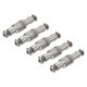 thumbnail image 1 of Conector de aviación Uxcell GX12 2 pines 12 mm plata macho hembra conector de panel de acoplamiento 5 paquetes, 3 pines, 1 of 7