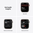 thumbnail image 4 of Restored Apple Watch Series 7 41mm GPS Starlight Aluminum Case - Starlight Sport Band (Refurbished), 4 of 4