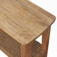 thumbnail image 5 of Solid Mango Wood Rope Coffee Table with Oakish Finish, 5 of 9