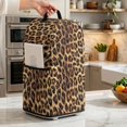 thumbnail image 4 of SEANATIVE Blender Covers for Kitchen Leopard Print Brown Black, 4 of 7