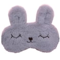 thumbnail image 2 of Linda máscara para dormir de conejo, suave y esponjoso conejito de felpa con los ojos vendados, novedad, antifaz para dormir, cubierta para ojos, para niños, niñas, niños, mujeres, hombres,, 2 of 4