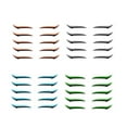 thumbnail image 1 of Eyeliner Sticker Double Eyelid Tape Glitter Eyeliner Eyeshadow Sticker Eye Makeup Tool, 1 of 6