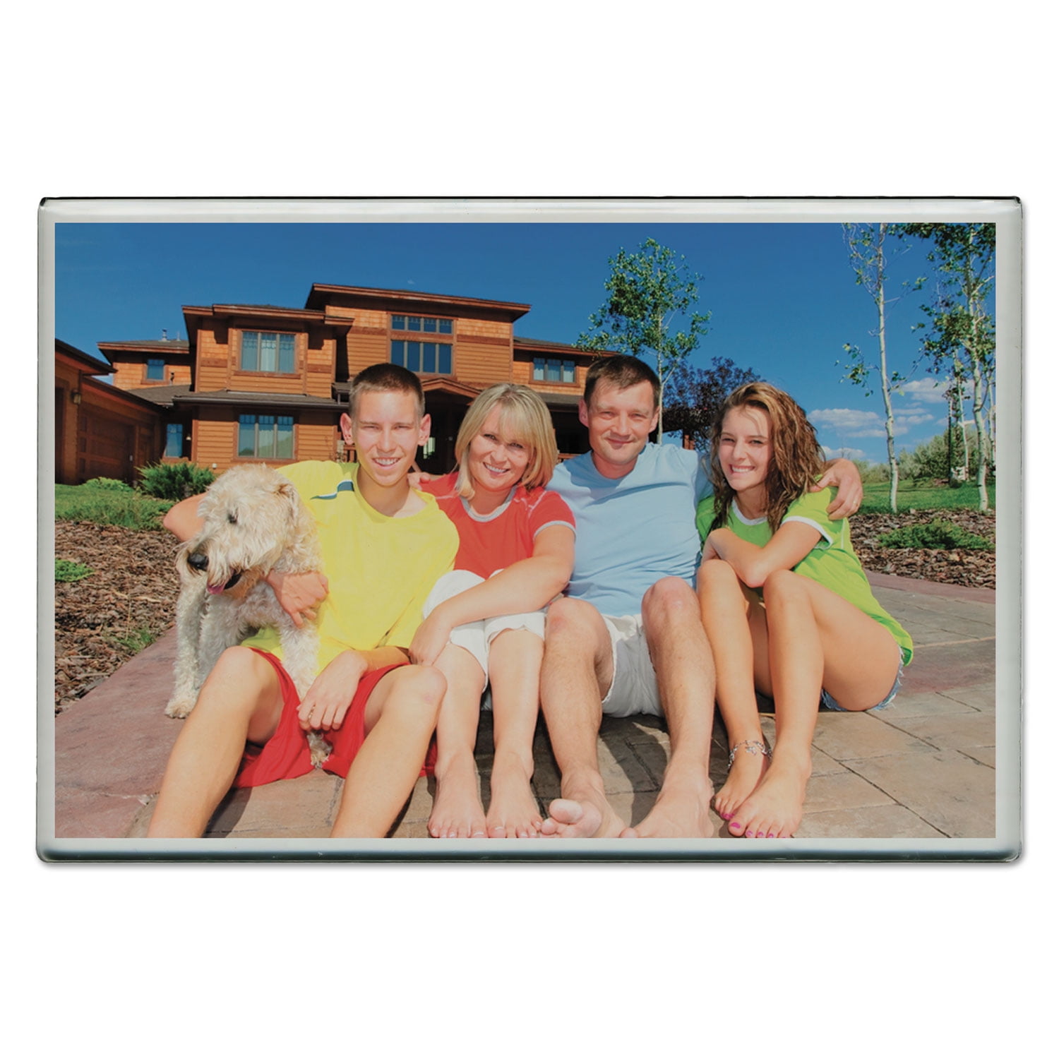 Acrylic Photo Frames, Clear, 4 x 6