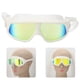 thumbnail image 5 of Gafas de natación antivaho impermeables con montura grande para adultos, suministro de buceo de vidrio liso electrochapado, color blanco, 5 of 8