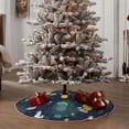 thumbnail image 5 of KLL Space and Animals Christmas Tree Skirt 48" ,Party Decorations Farmhouse for Christmas Decorations Holiday Party, 5 of 6