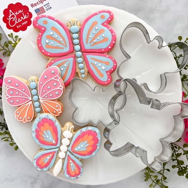 Ann Clark Mermaid Ocean Cookie Cutter Set, 3-Piece, Made In USA - 
