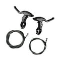 thumbnail image 3 of 2 palancas de freno de bicicleta para manillares de 2,2 cm de diámetro, fáciles de usar para bicicleta de carretera Negro, 3 of 8